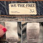 We The Free Free People  Palmer High-Rise Button Fly Slouchy Denim Shorts Size 32 Photo 15