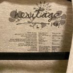 Heritage 1981  Grey Army Graphic Short Sleeve Tee Made In USA Size L Photo 4