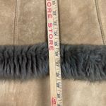Genuine Shearling Sheepskin Penny Lane Leather Coat EU44 Brown Photo 12