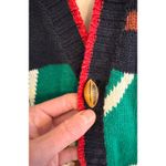 Vintage 80s/90s Eagle Eye Berek Sweater Vest Football Hand Knit Size M Size M Photo 3