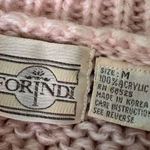 Vintage Women's Pastel Knit Novelty Pink Heart Pullover Sweater Sz M Fairy Kai Photo 4