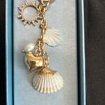 Luna Norte | Ocean Motif Bag Charm Gold Photo 3