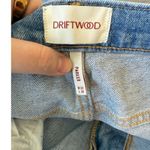 Driftwood Free People  Parker High Rise Barrel Love Notes Embroidery Jeans Sz 32 Photo 9