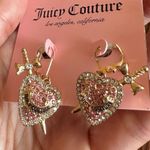 Juicy Couture  sword cross heart earrings Photo 1