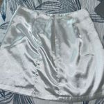 SheIn White silk skirt Photo 6