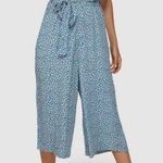 Billabong  Florida Blue Haze Floral Cropped Jumpsuit 10 Photo 1