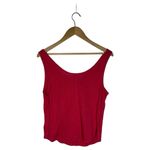 Banana Republic Top Womens L Linen Summer Tank Scoop Neck Sleeveless Pink Photo 1