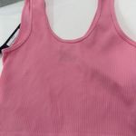 Suzette Collection  Crop Tank Top Pink Photo 3