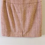 The Limited  Pink Tweed Mini Skirt NEW Size 4 Lined Side Zip Closure Photo 5