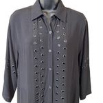 Muche et Muchette Dexter Grommet Tunic Black Size undefined Photo 2