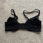 Anne Klein  Black Lace Lined Underwire Bra Women’s Size 38C No Padding Photo 5