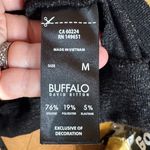 Buffalo David Bitton  Charcoal Gray Knit Top Size Medium Photo 2