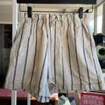 Uniqlo High Waisted Striped Shorts Photo 4
