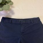 Tommy Hilfiger Navy Cropped Chino Pants Versatile Casual Trousers, Modern Style Photo 6