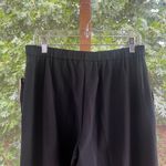 Briggs New York Women's Black Cropped Pull On Pants Size 10S. NEW Photo 3