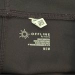 Aerie Offline Goals Hi-Rise Shortie 4” Inseam in Black Photo 3