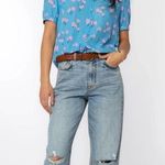 Velvet Heart flower blouse size small NWOT Photo 0