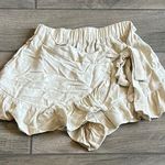 Illa Illa Cream Ruffle Skorts Photo 0