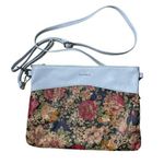 Pixie Mood  Tan & Black Floral Cork Nicole Clutch Crossbody Purse - Boho Cottage Photo 0