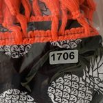 No Boundaries CoverUp Womens L Black & White Pineapple Sheer top Swim Coverup‎ no tag PTP 24" Photo 6