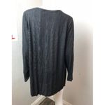 Style & Co Grey Long Sleeve Sweater Thin Large Photo 3