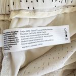 Eileen Fisher  Tencel Viscose Morse Code Slouchy Ankle Pant Size Medium Bone Photo 12