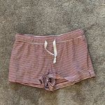 Calvin Klein  Red White Striped Tank & Shorts Pajama Set SIZE S Photo 6