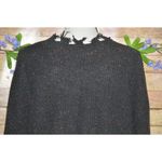 Ninexis Ladies Black Speckled Distressed Sweater Size S Witchy Whimsey Goth Photo 8