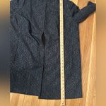 Talbots NWOT W 22 Petite = 3X Petite Black Lace overlay Coat Special events Photo 12