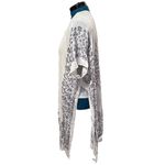 Torrid  White and Black Floral Kimono Photo 3