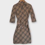 Burberry Blue Label Nova Check Belted Shirt Dress JP 38 / Fits US 2-4, can fit 6 Photo 7