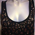 PINK - Victoria's Secret VS PINK Gold Sequin Cheetah Tank Photo 2