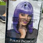 Purple pageboy wig Photo 1