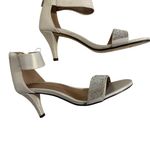 Style & Co Heels Size 5.5 M Rhinestone Embellished Ankle Strap Kitten Heels Photo 2