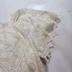Tularosa  Kassie Mini Dress in White Lace XL Photo 6