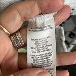 Calvin Klein Performance Light Gray and Black Animal Print High Neck Sweatshirt Photo 5