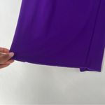 Persona by Marina Rinaldi Ultra Violet Stretch Jersey Knit Wide Leg Pull On Pant Purple Size XL Photo 4