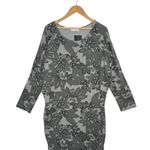 Bryn Walker New  Dress Womens Small Alanna French Terry Floral Cocoon Tunic Photo 1
