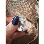 Flax  Linen Jacket Blazer Sz Sm Womens Beige White Buttons Lightweight Beachy Photo 4