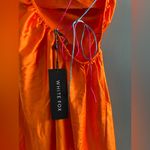 White Fox Boutique  Coming in Hot Orange Mini Dress Photo 6