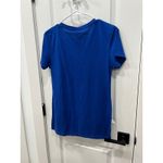 Nba OKC Thunder Champions 2025 Royal Blue T Shirt Women's Large Photo 9