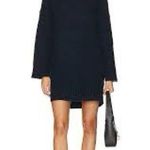Favorite Daughter The St. James Sweater Dress Merino Wool / Cashmere Size XL New Blue Photo 1
