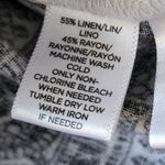 Loft  Boho Black White Print Shorts Romper Photo 5