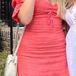 Aritzia Wilfred Puff Sleeve Linen Mini Dress Photo 0