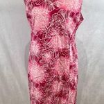 Erika beautiful cotton floral dress in shades of pink size 16 Photo 0