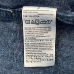 Banana Republic Banana‎ Republic Outlet Long Sleeve Indigo Button Up Shirt S Photo 9