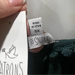 Patrons of Peace  green cold shoulder nwt blouse Photo 1