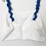 [PrettyGarden] White Blue Matching Set Crop Tank Maxi Skirt Summer NWOT Size XXL Photo 9