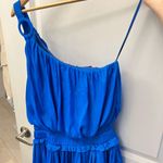 DO+BE One Shoulder Blue Dress Photo 1