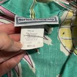 Vintage 80s Hawaiian Tropical Blouse Unisex Size M Photo 2